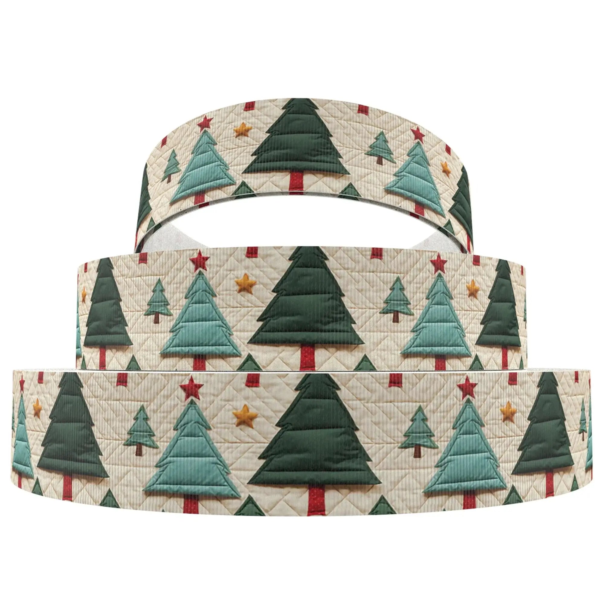 Christmas Grosgrain Ribbon Rolls - Kaiju Mafia