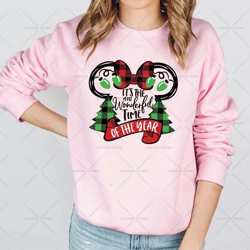 Minnie Mouse Christmas Stickers - Kaiju Mafia