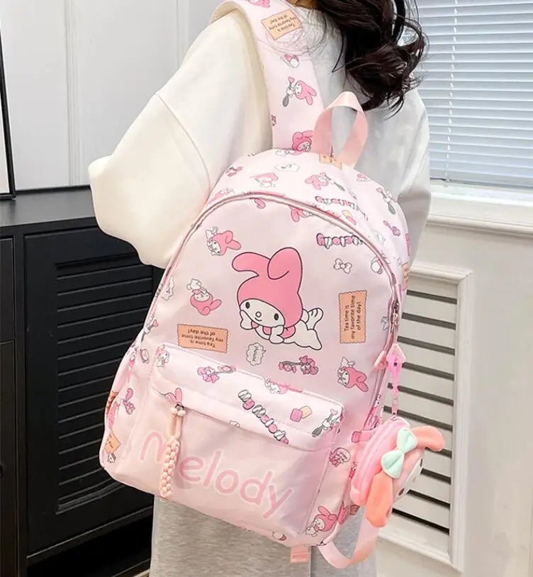 Kuromi Fashion Backpack Girls - Kaiju Mafia