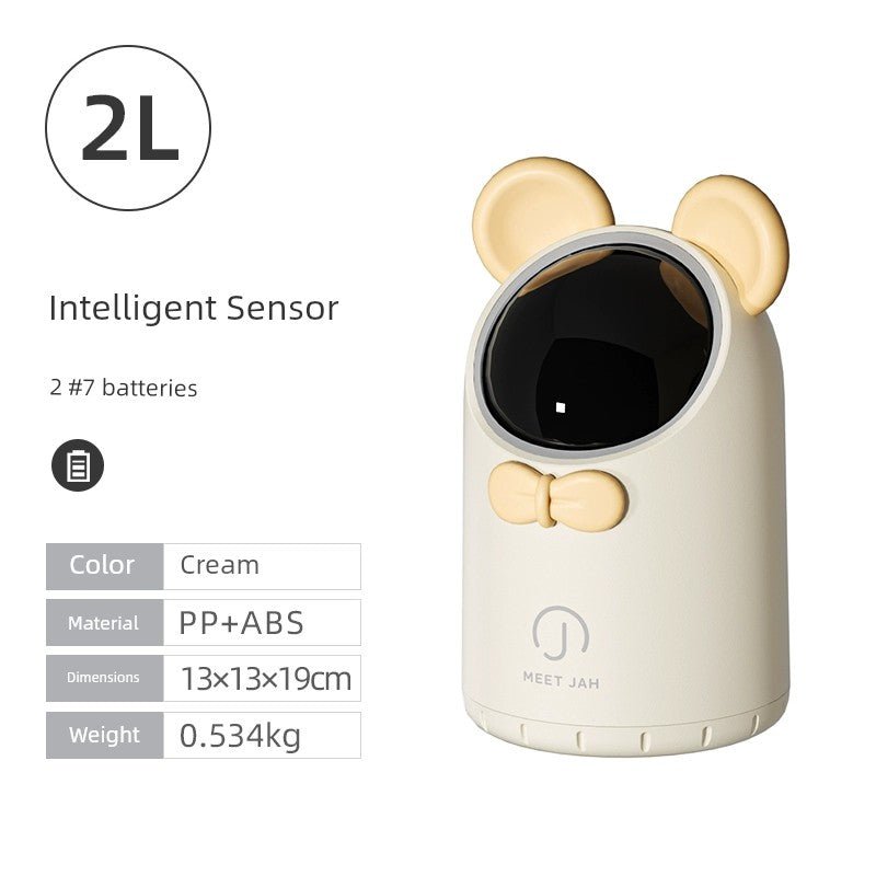 Smart Sensor Desktop Trash Bin Home Office Children Bedroom Bathroom Mini Small Sized Barrel Cute Accessible Luxury - Kaiju Mafia