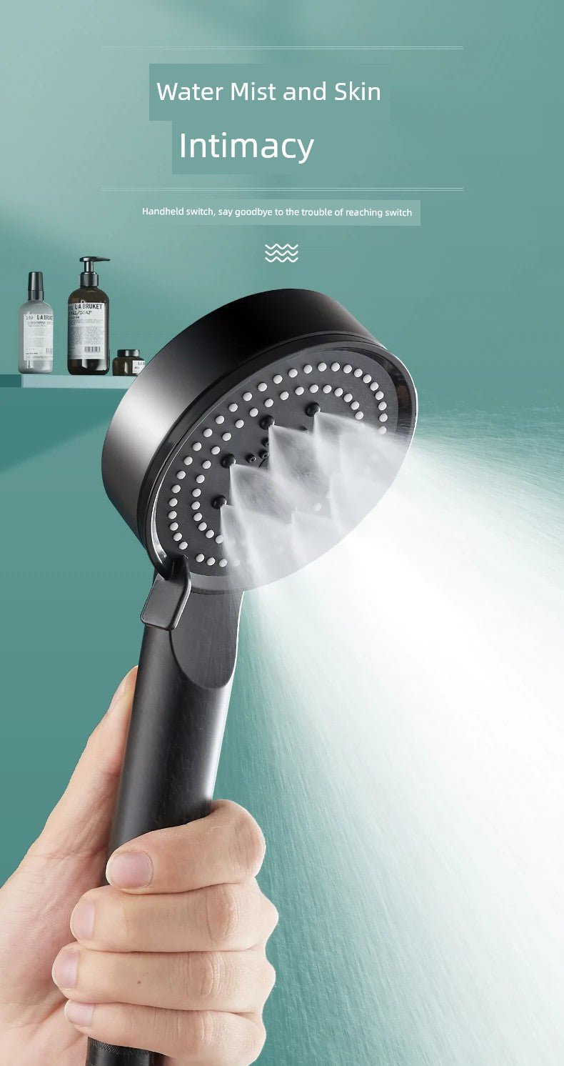 Five - Speed Handheld Shower Nozzle - Kaiju Mafia