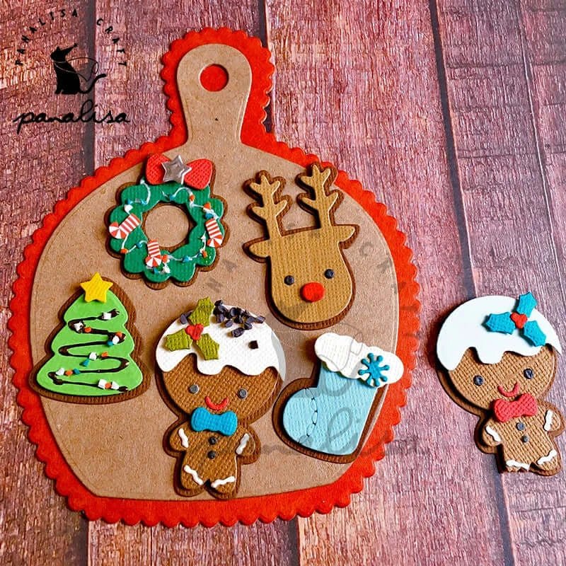 Gingerbread Man Cutting Dies - Kaiju Mafia
