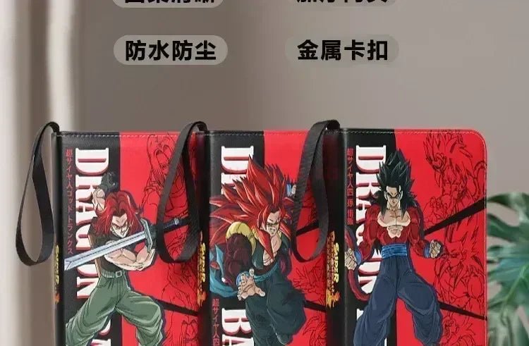 400pcs/900pcs Card Album Book Anime Dragon Ball Collection Card Storage Folder Hold Vegeta Iv Game Cards Binder Holder Gift - Kaiju Mafia