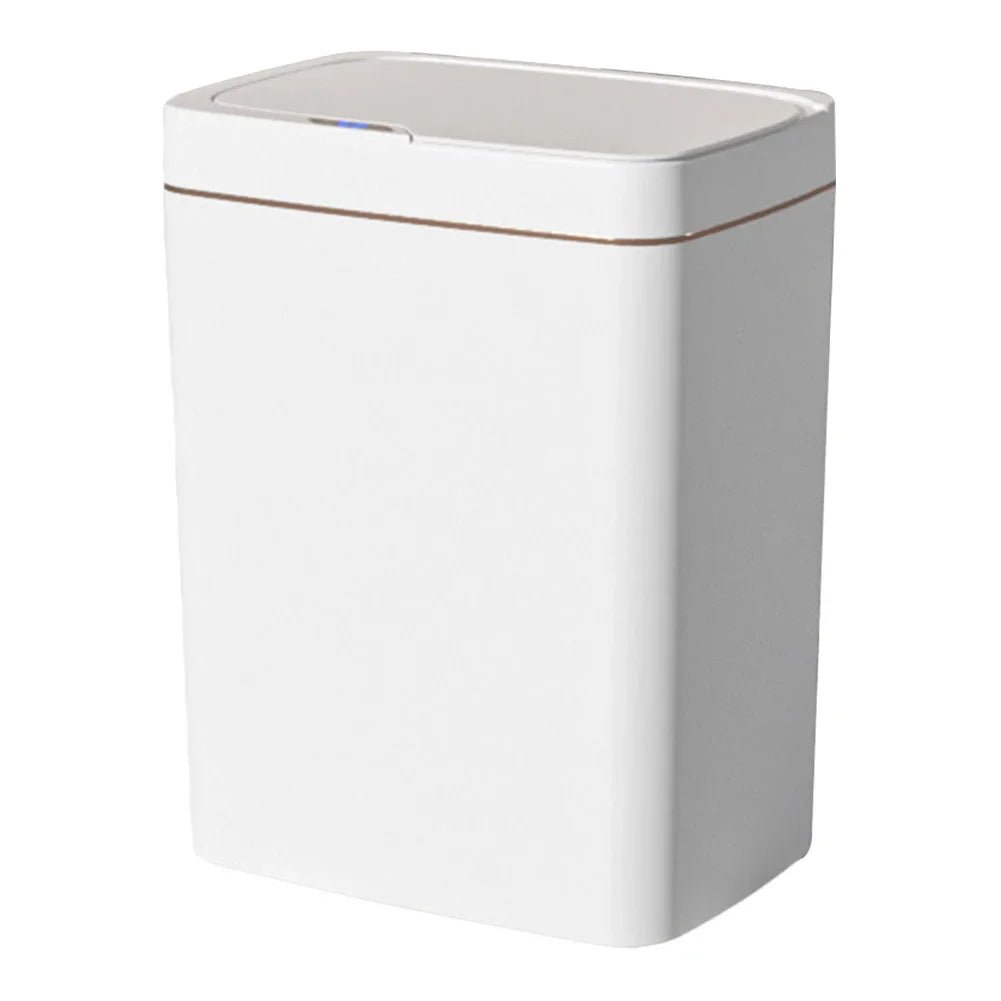 15/18L Smart Sensor Trash Can Waterproof Intelligent Touchless Trash Can Quiet Auto Motion Sensor Rubbish for Kitchen Bathroom - Kaiju Mafia