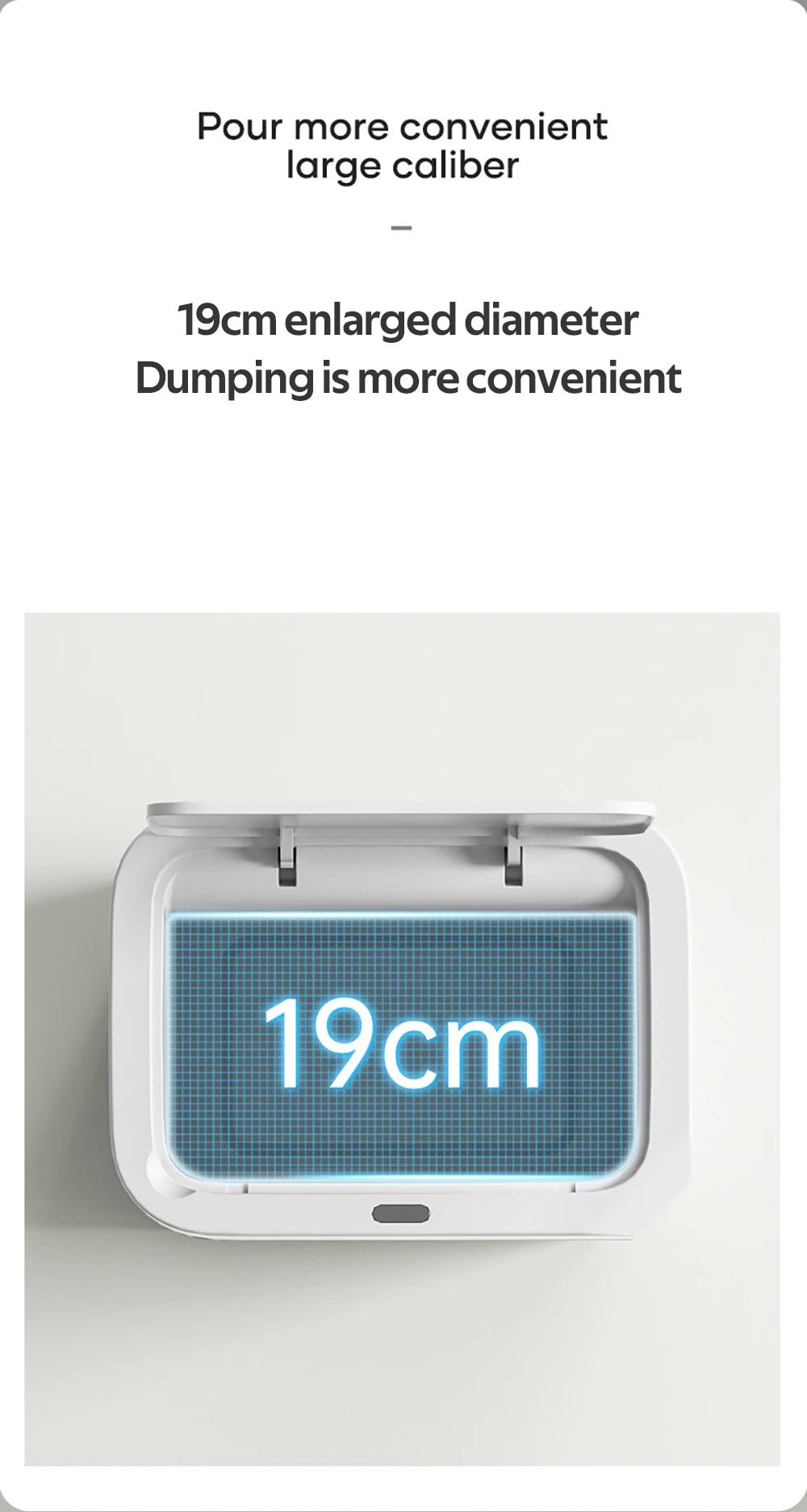 12L+16L Smart Sensor Trash Can Bathroom Anti odor Automatic Trash Bin For Toilet White Electric Wastebasket - Kaiju Mafia