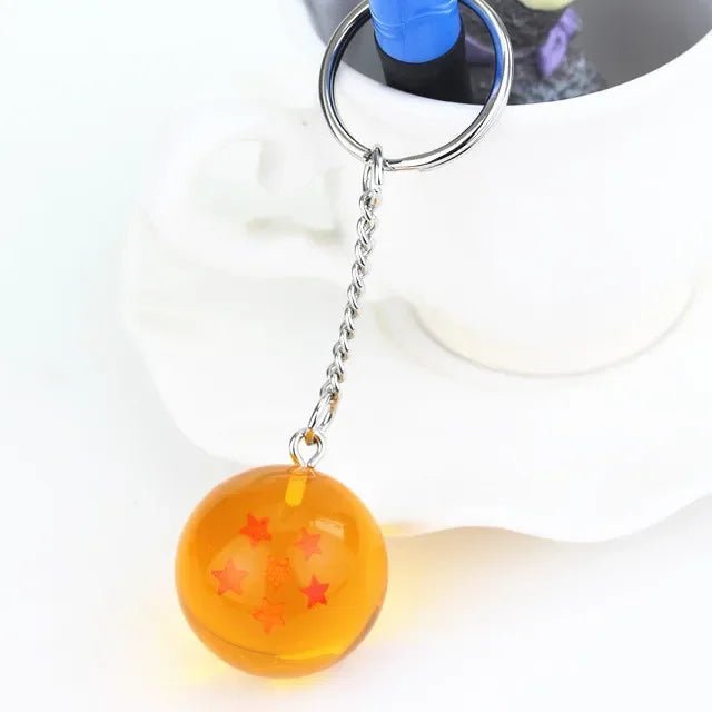Anime Dragon 1 - 7 Stars Balls Keychain Charms Gokus Bead Pendant Key Chains Car Keyring Jewelry Cosplay Prop Accessories - Kaiju Mafia