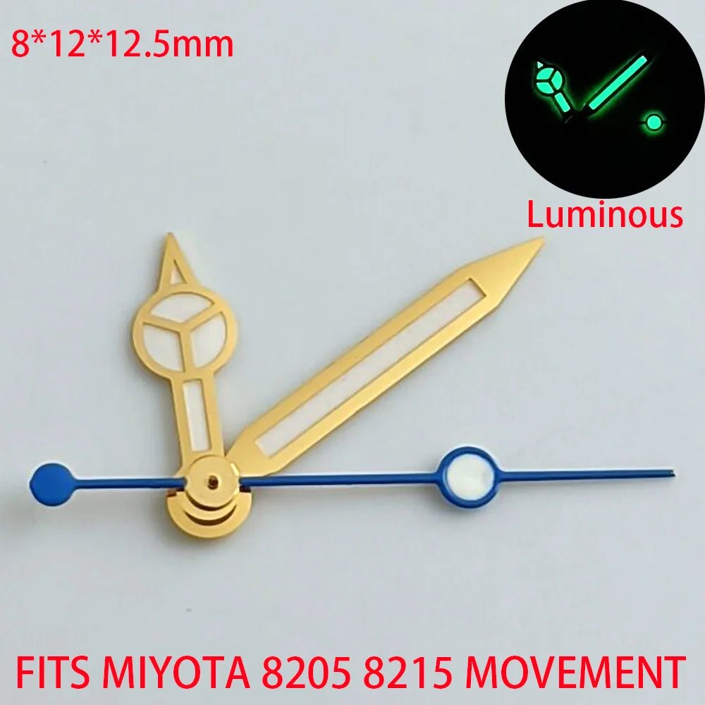 Green Blue Luminous Watch Hands - Kaiju Mafia