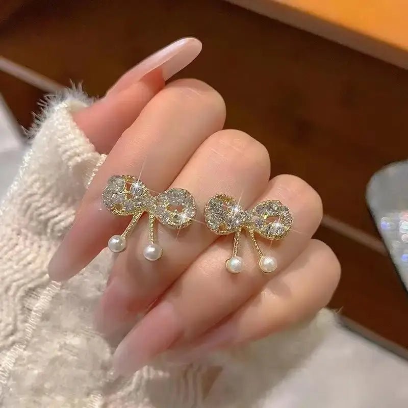 Red Cherry Crystal Earrings - Kaiju Mafia