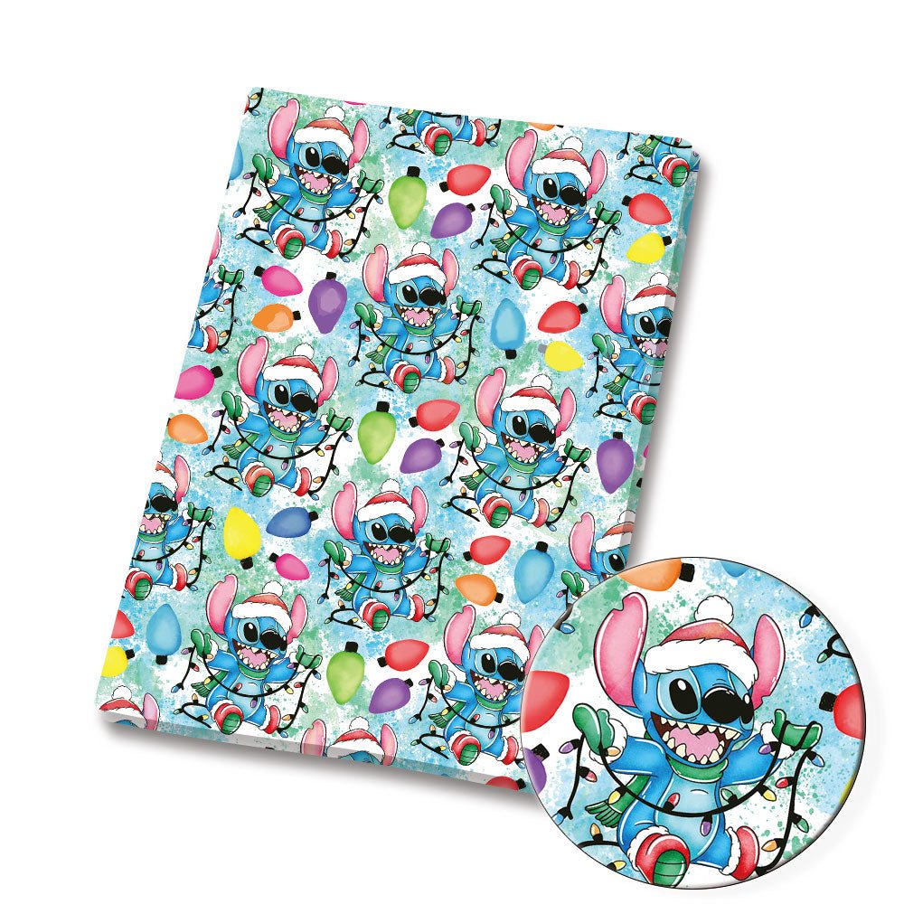 Disney Cartoon Cotton Fabric - Kaiju Mafia