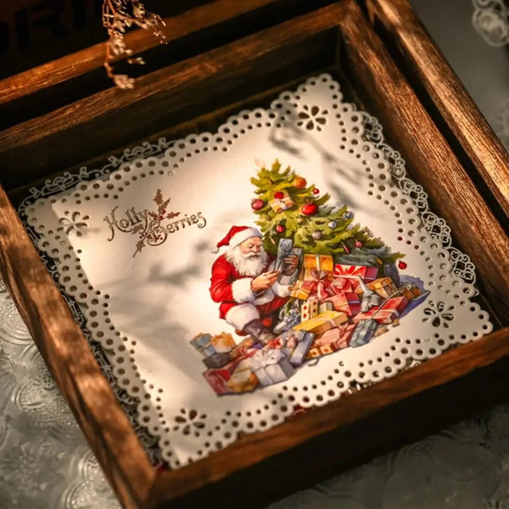 A5 Christmas Transfer Stickers - Kaiju Mafia