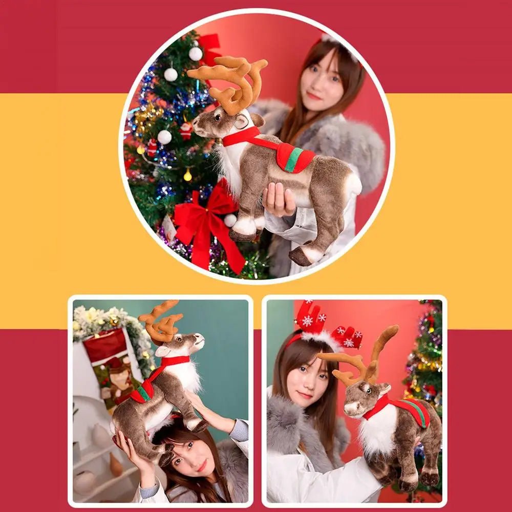 Cute Christmas Reindeer Plush - Kaiju Mafia