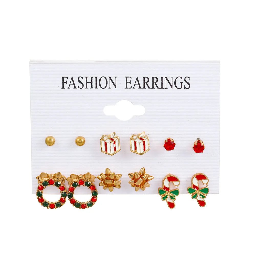 Christmas Earrings Set Women - Kaiju Mafia