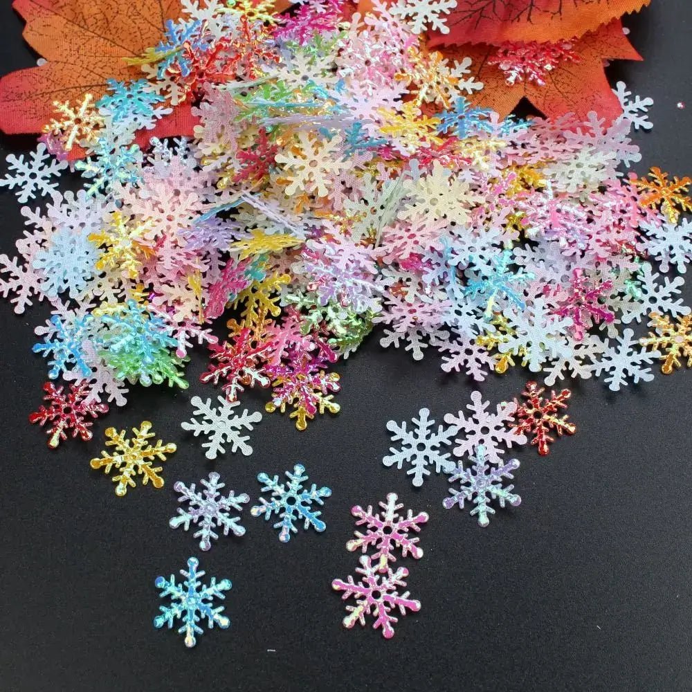 Glitter Christmas Snowflakes Confetti - Kaiju Mafia