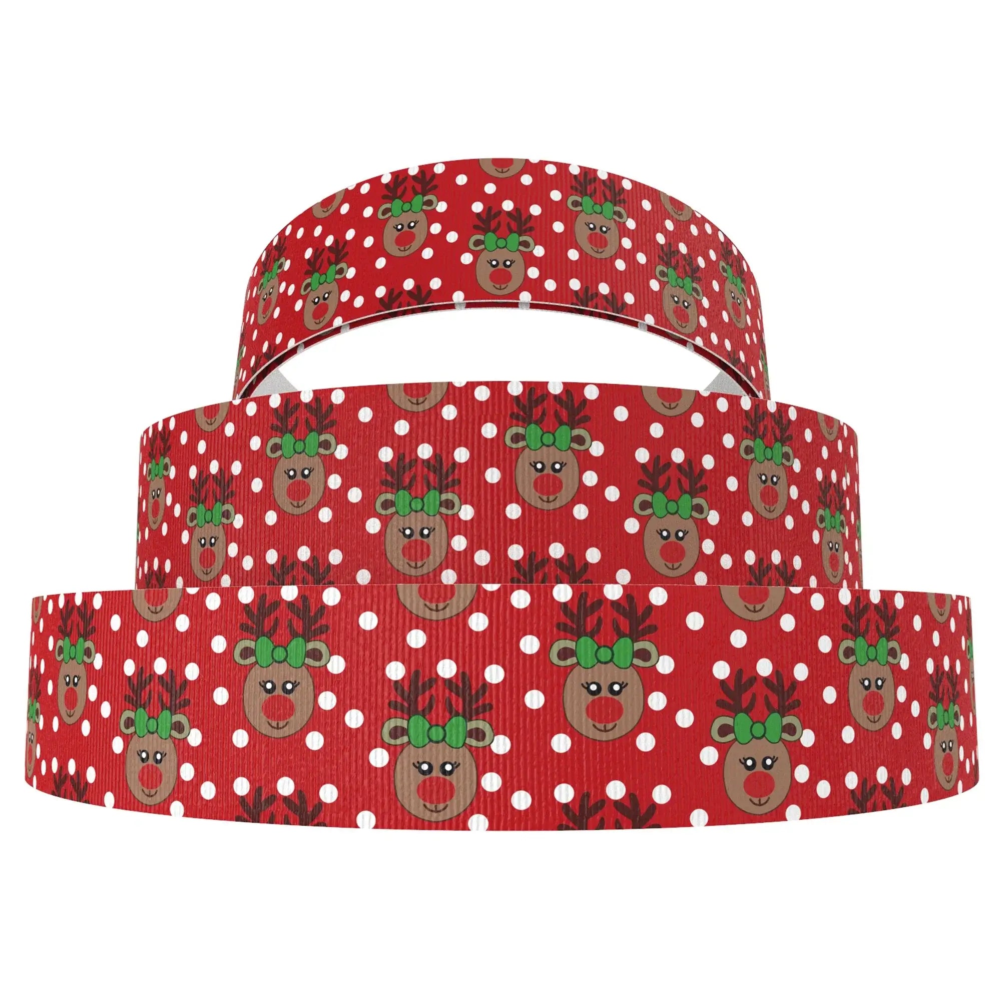 Christmas Grosgrain Ribbon Rolls - Kaiju Mafia