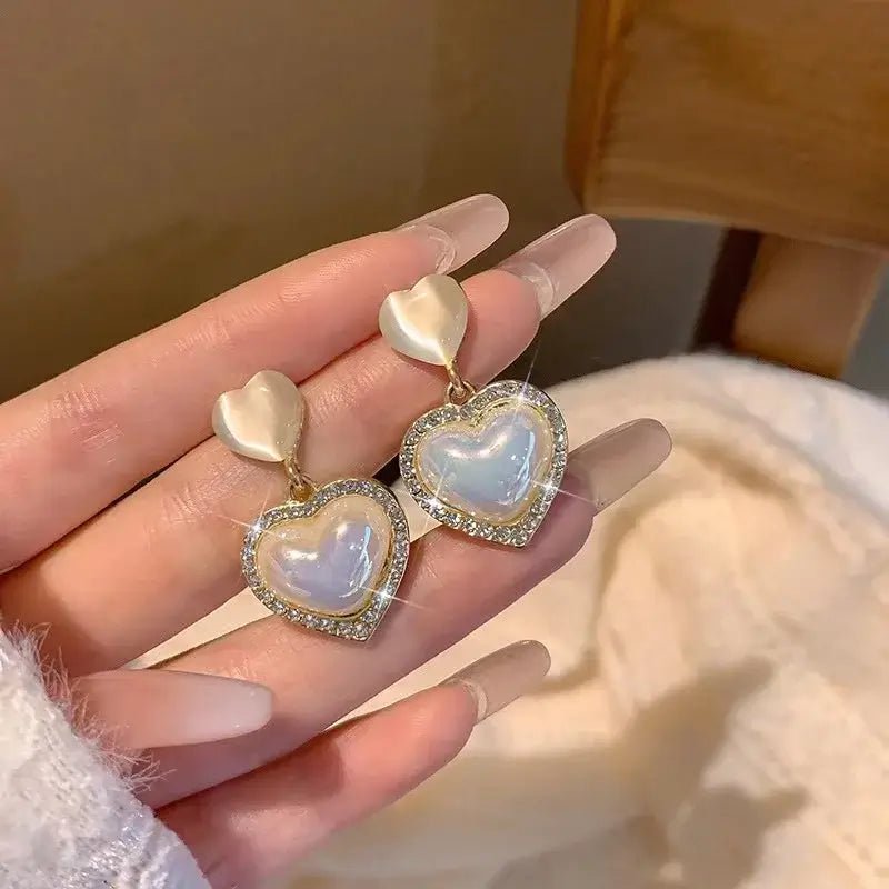 Red Cherry Crystal Earrings - Kaiju Mafia