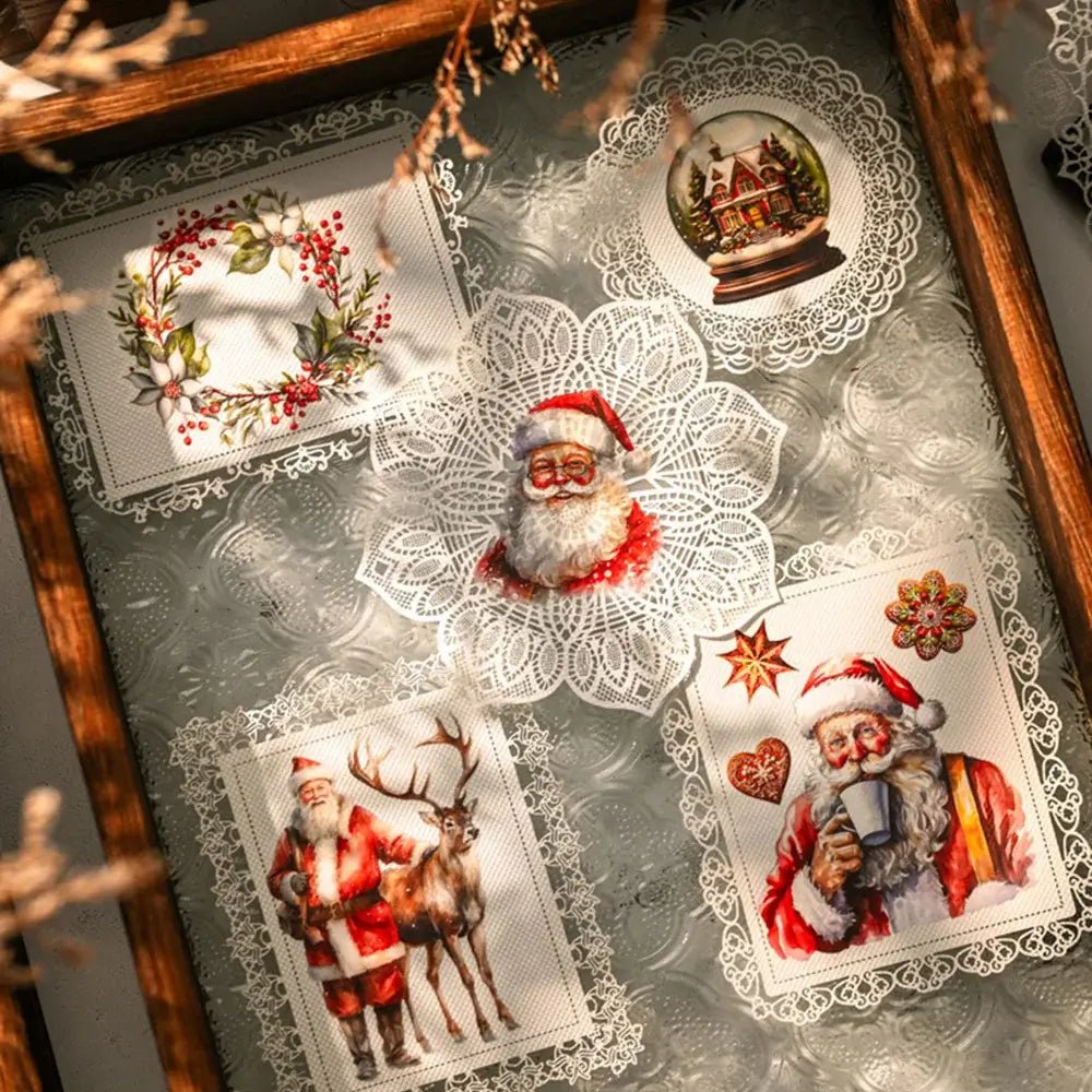 A5 Christmas Transfer Stickers - Kaiju Mafia