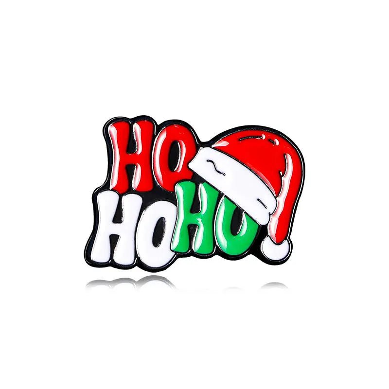 Cute Christmas Enamel Pins - Kaiju Mafia