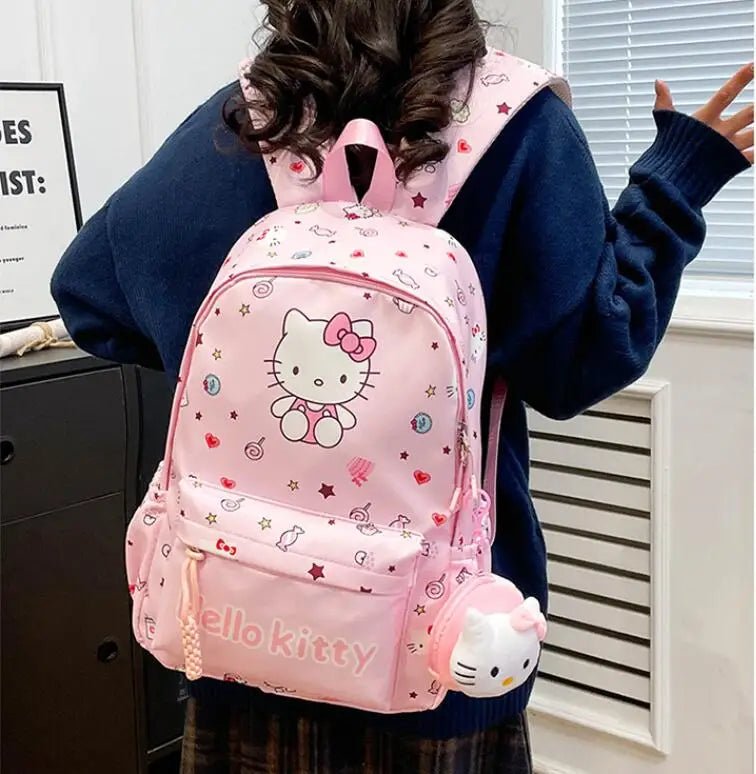 Kuromi Fashion Backpack Girls - Kaiju Mafia