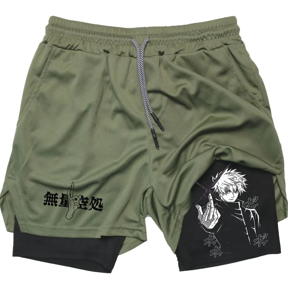 Anime Compression Training Shorts - Kaiju Mafia