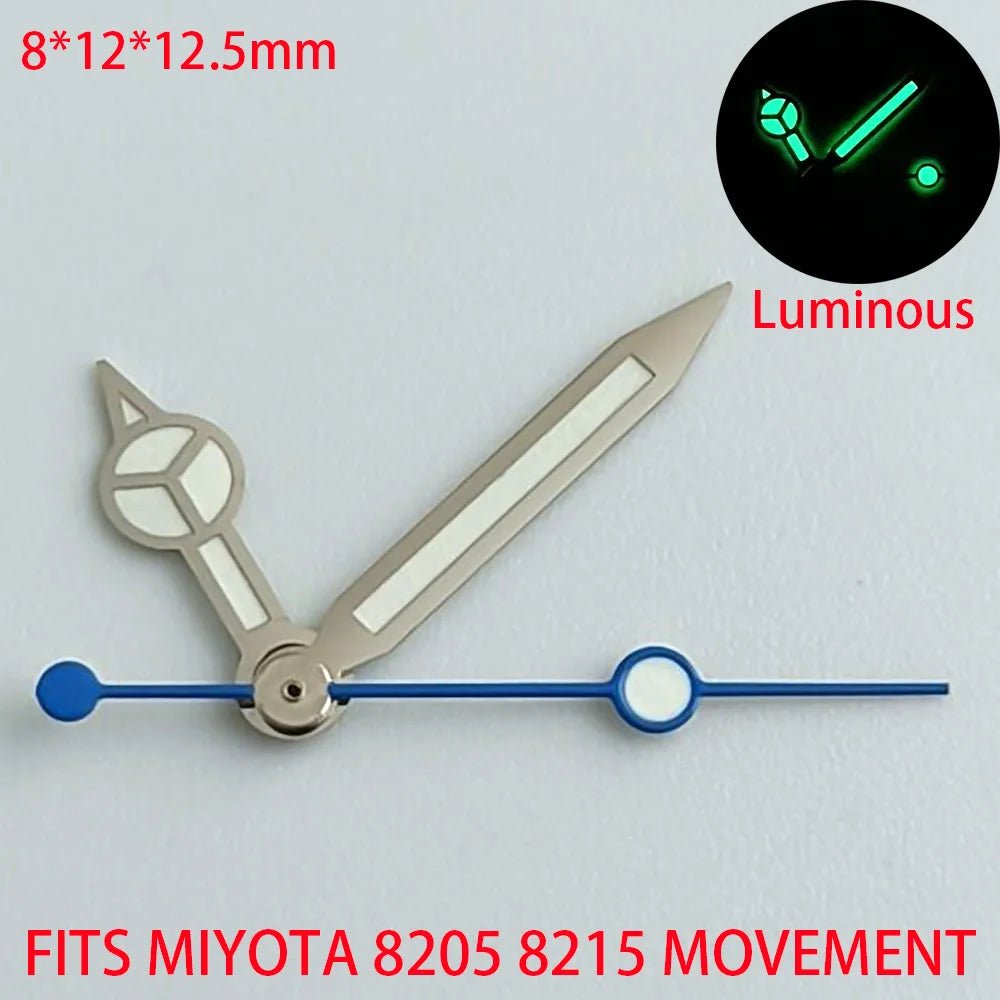 Green Blue Luminous Watch Hands - Kaiju Mafia