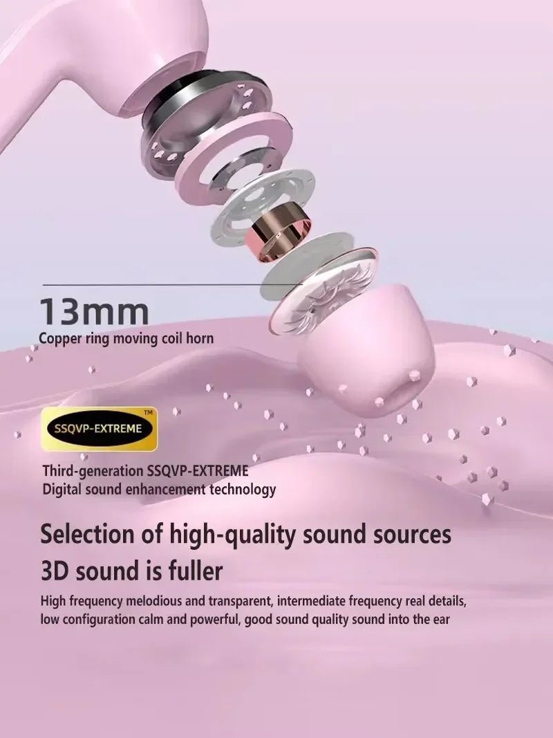 AIR31 True Wireless Bluetooth Headset Binaural Small In Ear Buds Sports Stereo Bass TWS Earbuds Newest Sports Earbuds for phones - Kaiju Mafia