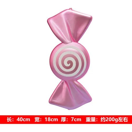 Pink Candy Cane Ornaments - Kaiju Mafia