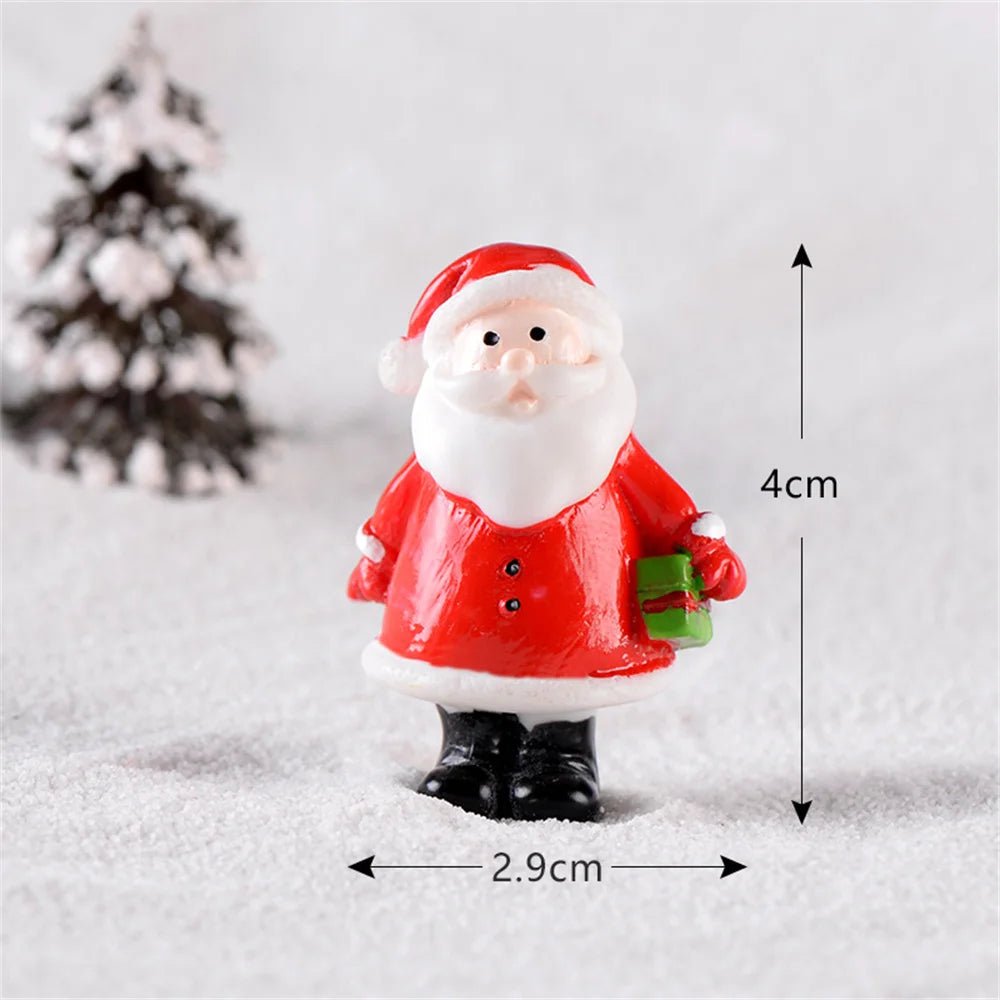 Miniature Santa Snowman Ornaments - Kaiju Mafia