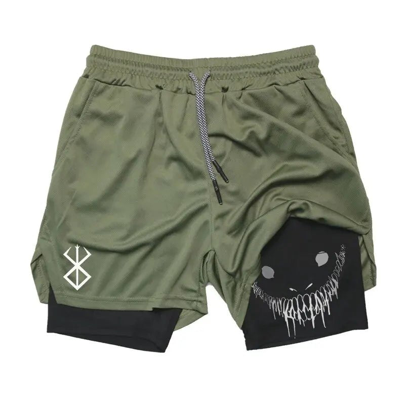 Anime Baki Hanma Shorts - Kaiju Mafia