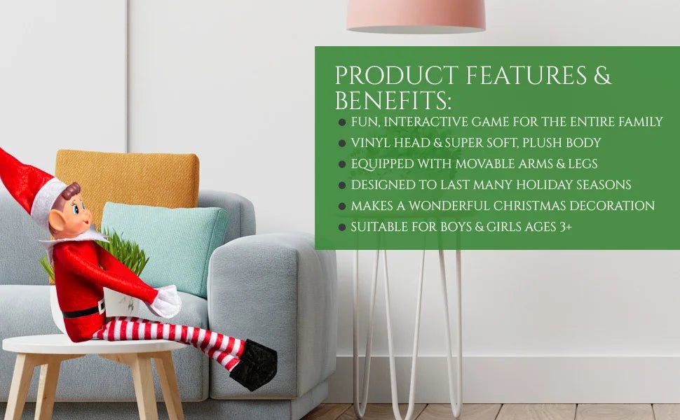 Naughty Christmas Elf Plush - Kaiju Mafia