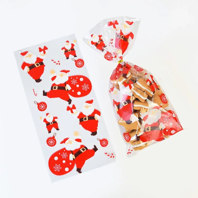 Transparent Christmas Gift Bags - Kaiju Mafia