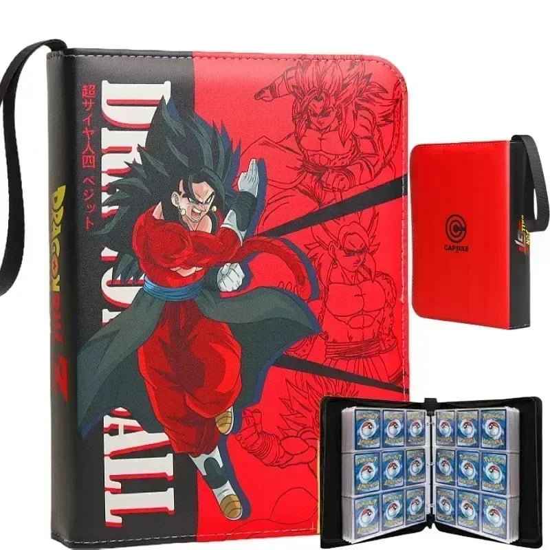 400pcs/900pcs Card Album Book Anime Dragon Ball Collection Card Storage Folder Hold Vegeta Iv Game Cards Binder Holder Gift - Kaiju Mafia