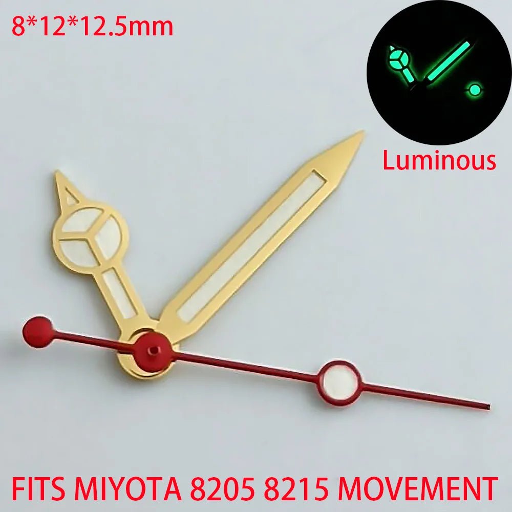 Green Blue Luminous Watch Hands - Kaiju Mafia