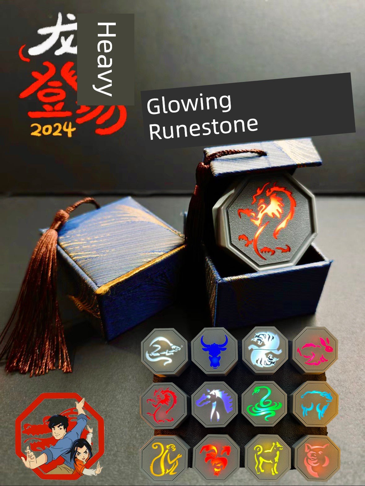 Zodiac Gift Box Luminous Model Decoration Anime - Kaiju Mafia