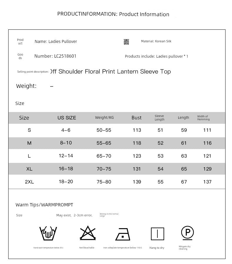 Off - the - Shoulder Fashion off - Neck Trendy Loose Chiffon Shirt - Kaiju Mafia