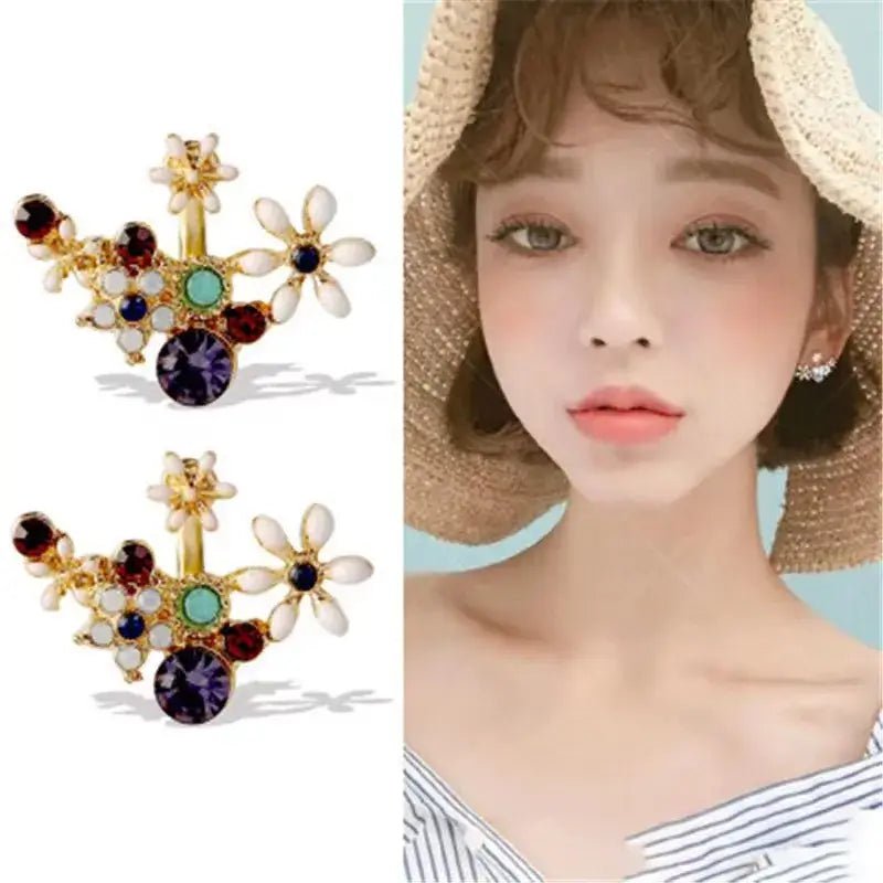 Red Cherry Crystal Earrings - Kaiju Mafia