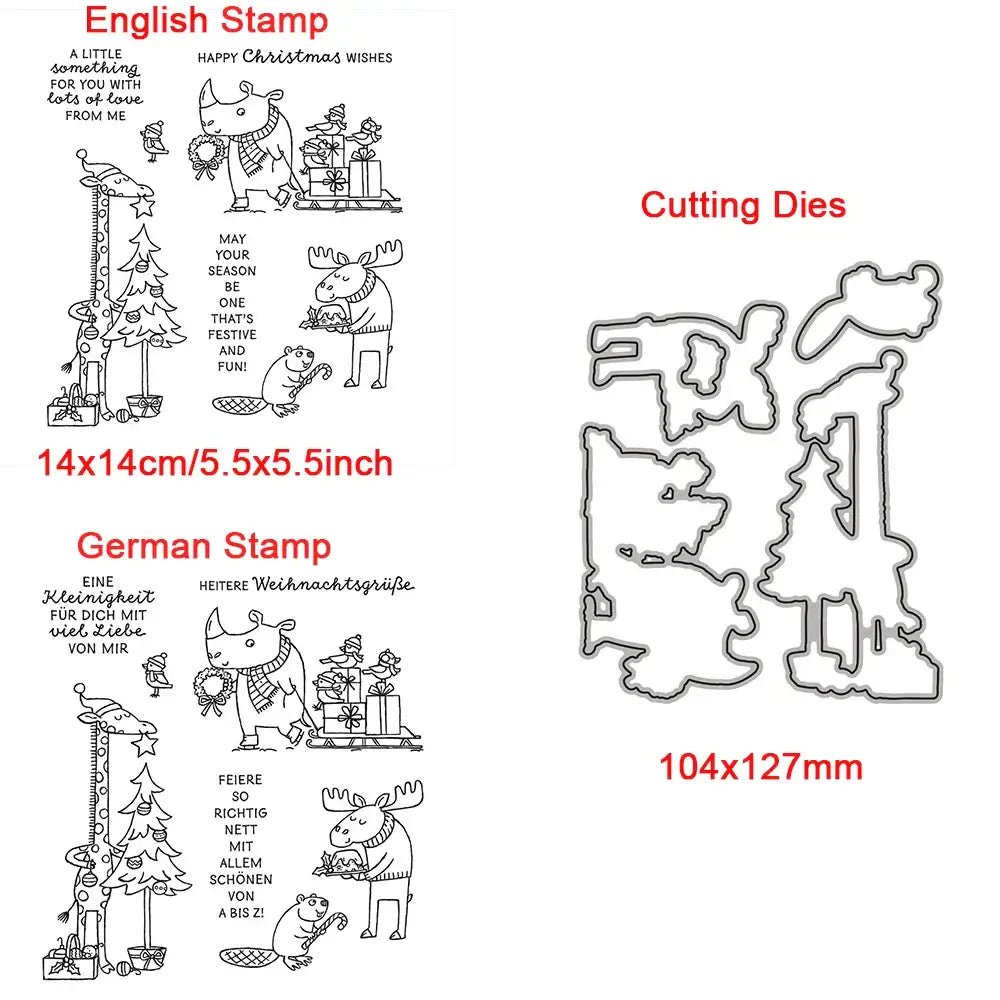 Warm Wishes Clear Stamps - Kaiju Mafia