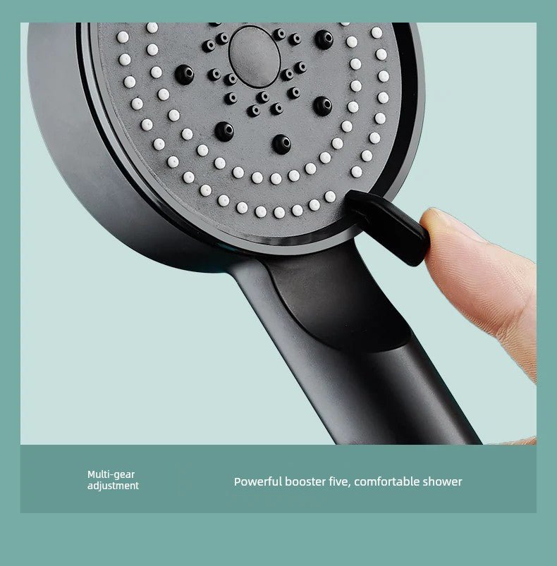 Five - Speed Handheld Shower Nozzle - Kaiju Mafia