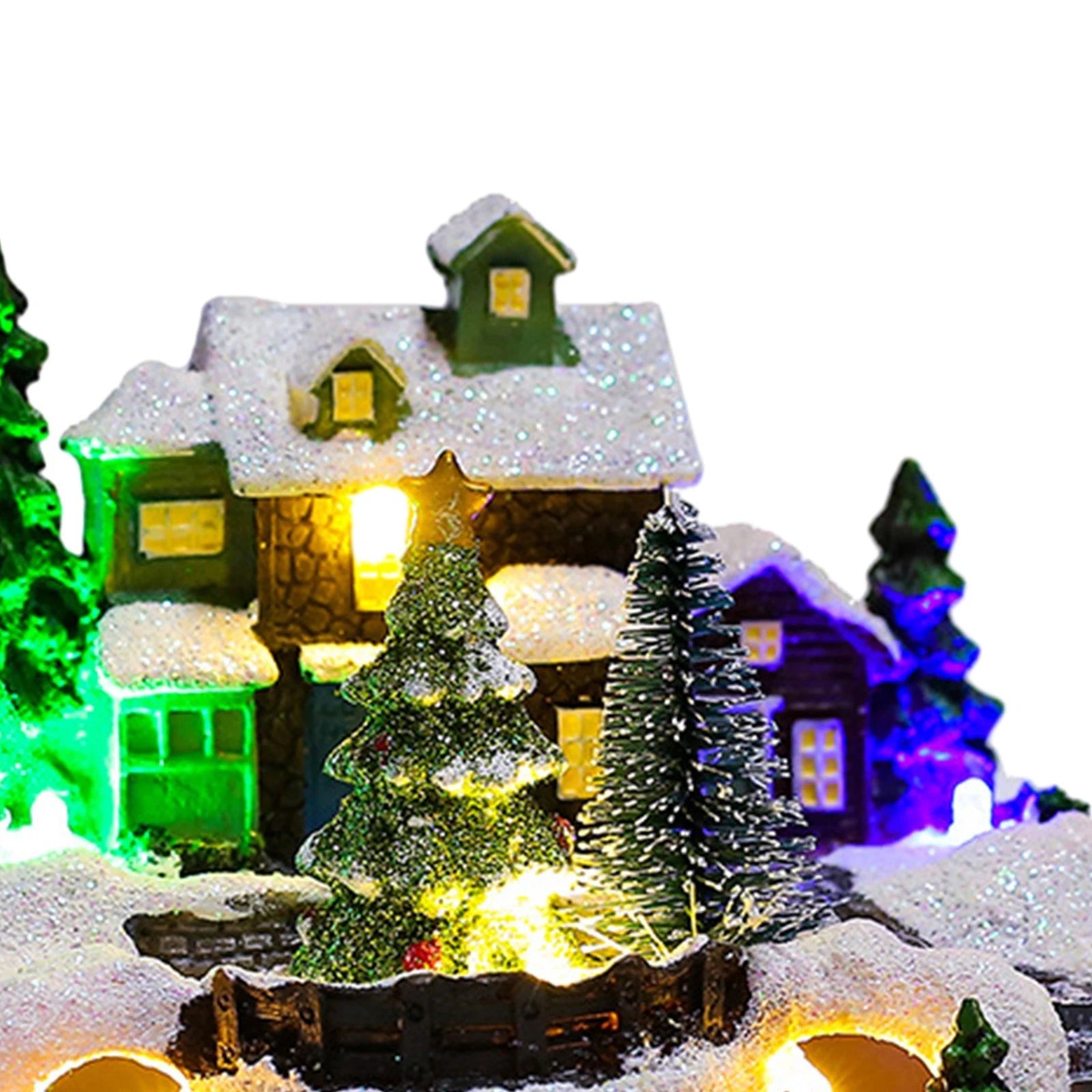 Christmas Village Music Sculpture - Kaiju Mafia