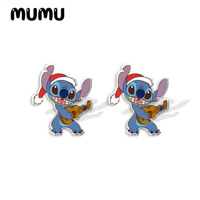 New Christmas Stitch Earrings - Kaiju Mafia