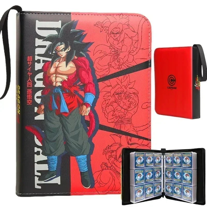 400pcs/900pcs Card Album Book Anime Dragon Ball Collection Card Storage Folder Hold Vegeta Iv Game Cards Binder Holder Gift - Kaiju Mafia