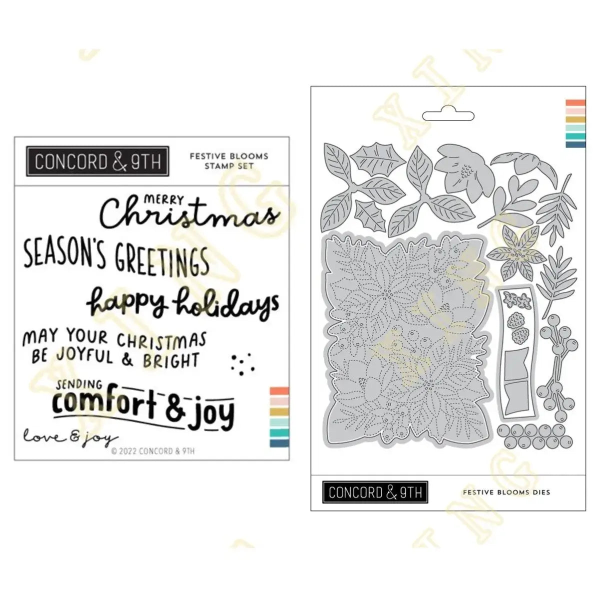 Christmas Tree Cutting Dies - Kaiju Mafia