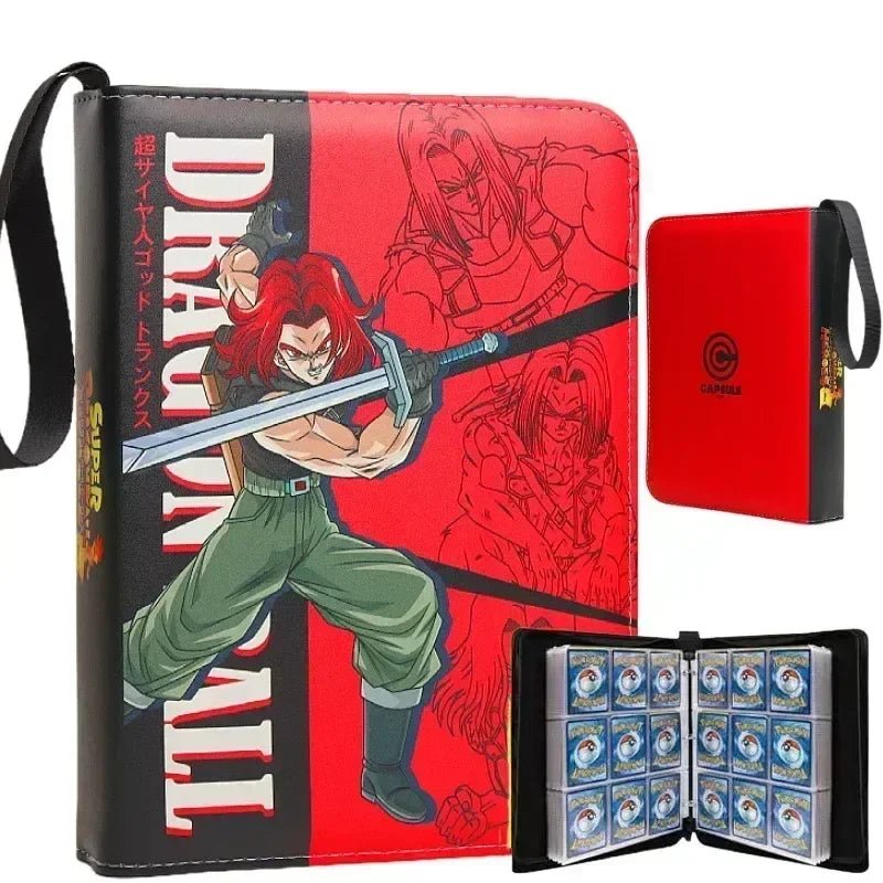 400pcs/900pcs Card Album Book Anime Dragon Ball Collection Card Storage Folder Hold Vegeta Iv Game Cards Binder Holder Gift - Kaiju Mafia