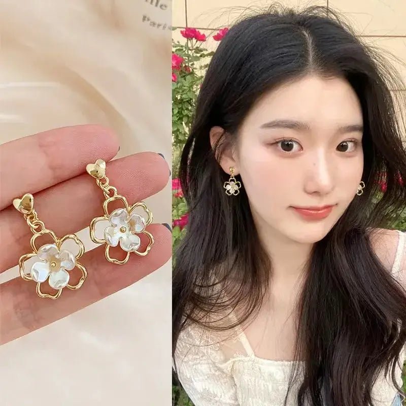 Red Cherry Crystal Earrings - Kaiju Mafia