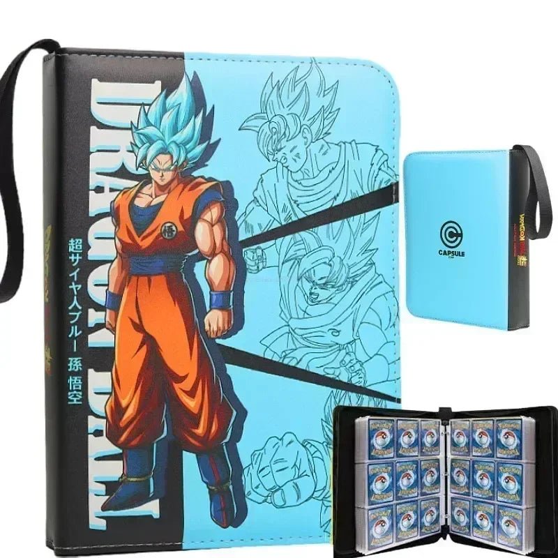 400pcs/900pcs Card Album Book Anime Dragon Ball Collection Card Storage Folder Hold Vegeta Iv Game Cards Binder Holder Gift - Kaiju Mafia