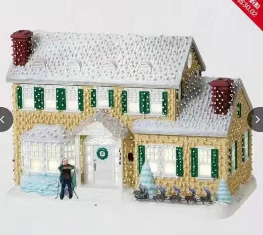 Christmas Village Music Sculpture - Kaiju Mafia