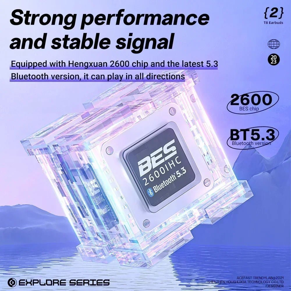 T8 TWS Bluetooth Earbuds - Kaiju Mafia