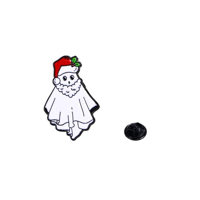 Cute Christmas Enamel Pins - Kaiju Mafia