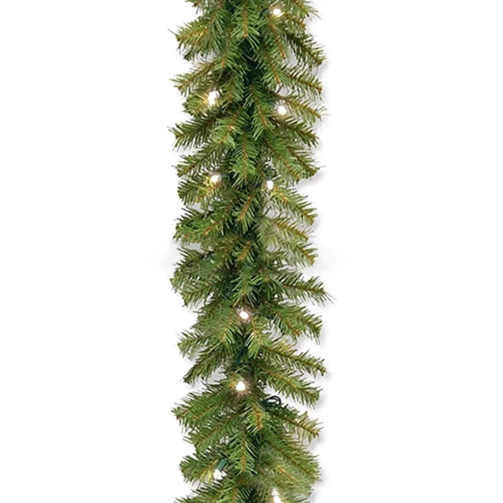 1.8m Christmas Pine Vine Garland With Red Berries Rattan Home Party Wall Door Decor Christmas Tree Ornaments Xmas Wreath - Kaiju Mafia