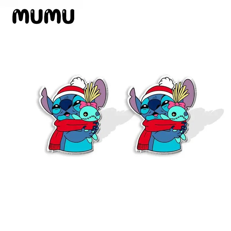 New Christmas Stitch Earrings - Kaiju Mafia
