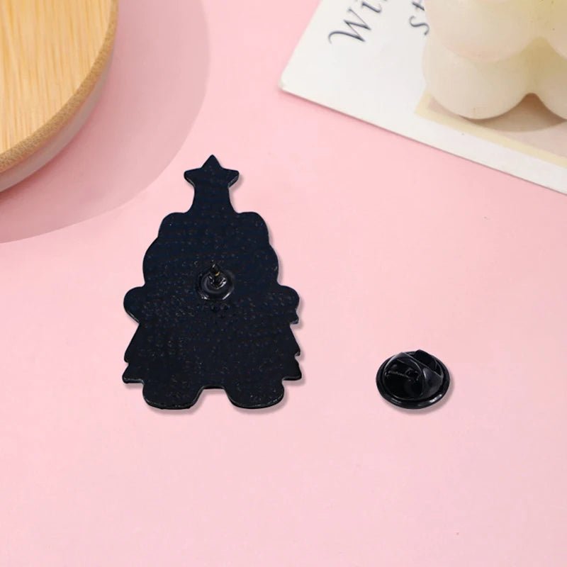 Cute Christmas Enamel Pins - Kaiju Mafia